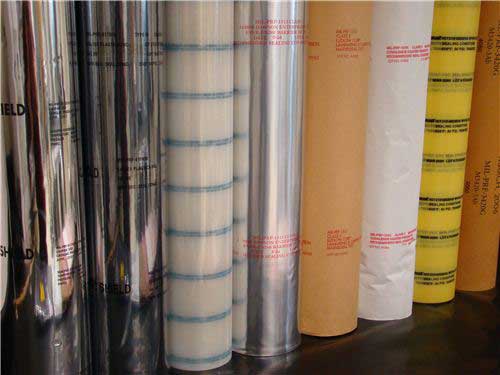 Roll of protective barrier paper