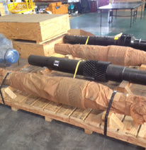 Wax wraps on large parts