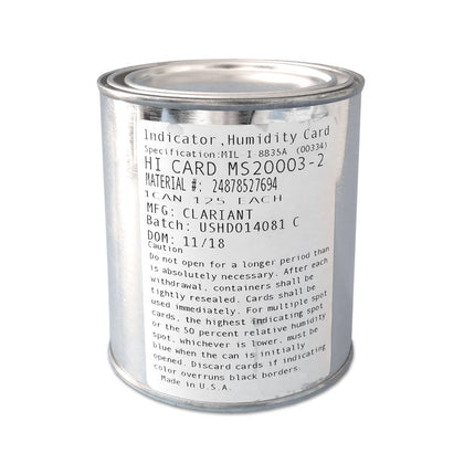 MS20003-2 Humidity Indicator Card | 30% / 40% / 50% RH – Royco Packaging