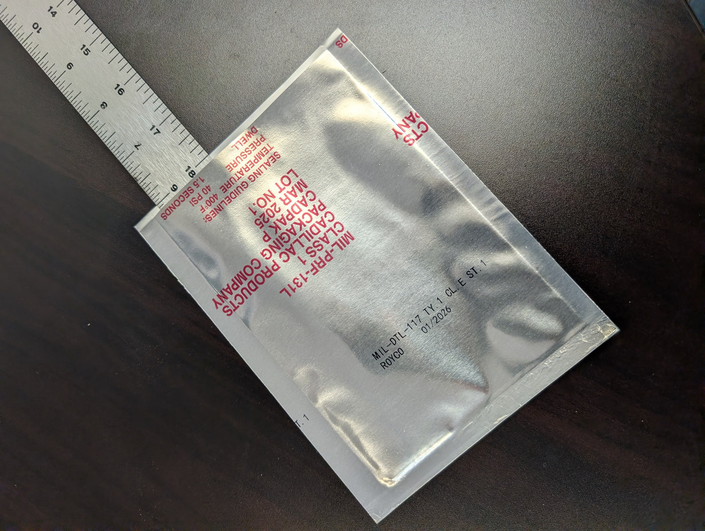 SpecPack™ 1E1 - Foil Watervaporproof Barrier Bags