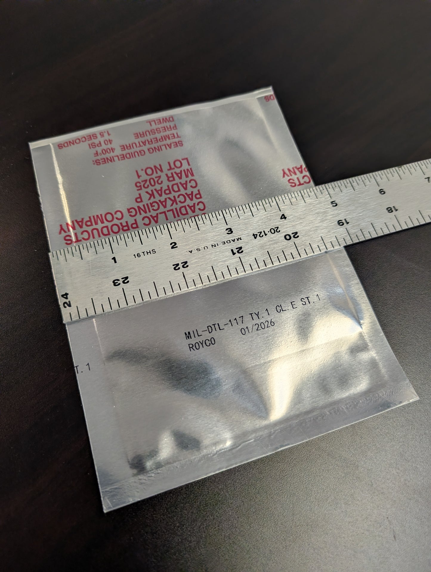 SpecPack™ 1E1 - Foil Watervaporproof Barrier Bags