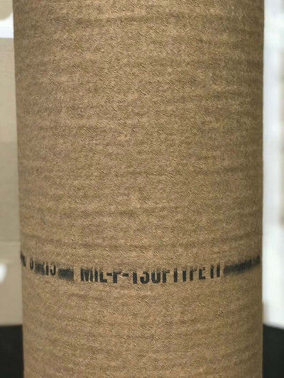 Closeup of MIL-P-130 type 2 roll